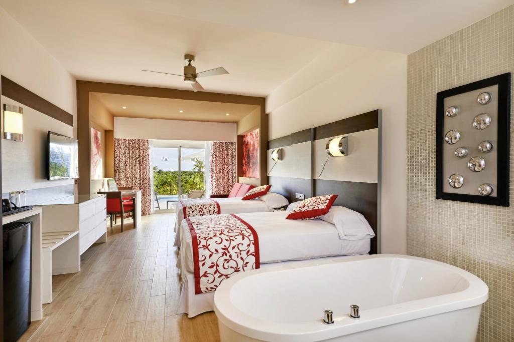 Habitacion hotel Riu Palace Costa Mujeres, en Cancún.